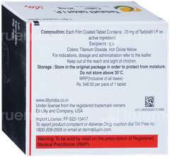 Cialis 20 MG Tablet 1